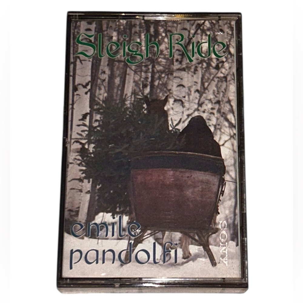 Sony Sleigh Ride Cassette with Black and Brown Design
